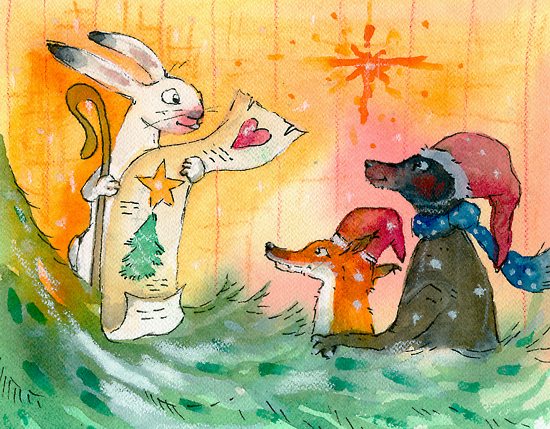 Illustration: Heli Pukki To the Finns, whose country is 75 percent forest, these three trees look very different – and only one is a true Christmas tree. Illustration: Heli Pukki Is this a secret recipe? A sermon? A sing-along? Or perhaps some other "piece" of Christmas?