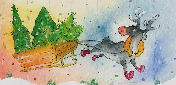 Illustration: Heli Pukki To the Finns, whose country is 75 percent forest, these three trees look very different – and only one is a true Christmas tree. Illustration: Heli Pukki Is this a secret recipe? A sermon? A sing-along? Or perhaps some other "piece" of Christmas?